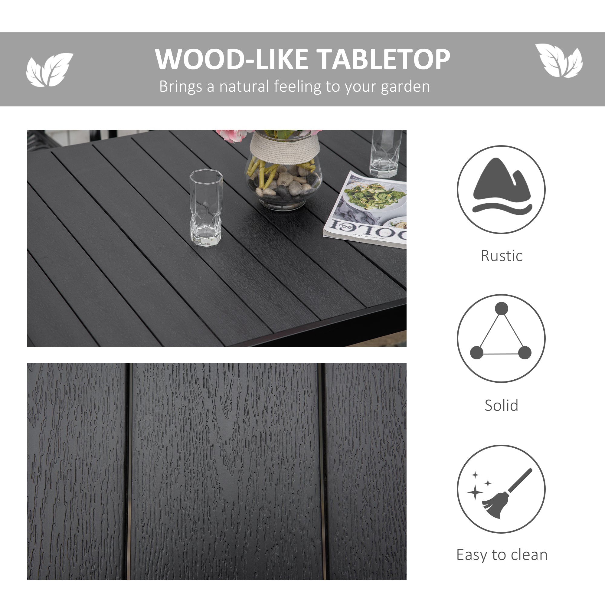 Aluminum Outdoor Dining Table