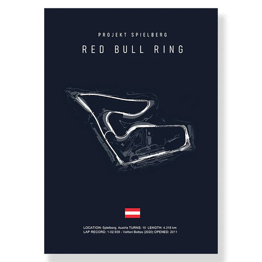 F1 Circuit Canvas Painting for Living Room - 9460-05 / 10x15cm No Frame - Posters