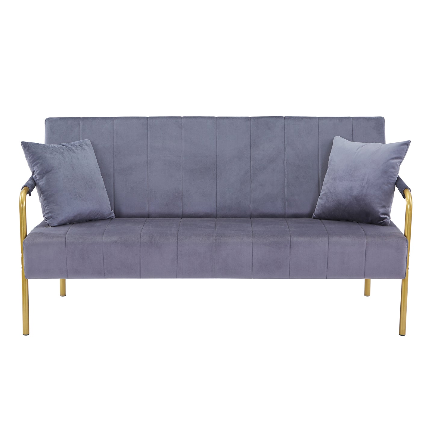 Modern Velvet Loveseat Sofa For Living Room