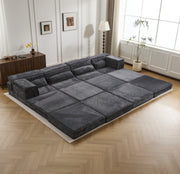 Dark Grey Modular Sofa