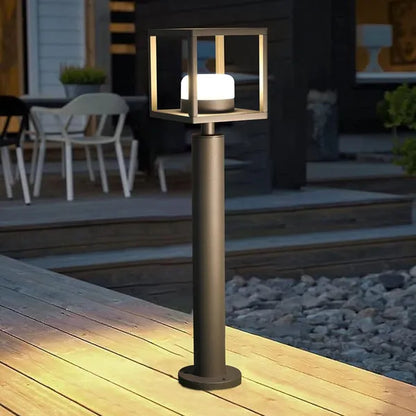 Outdoor Pathway Light LED Bollard Waterproof Garden Landscape Lighting Floor Lamp For Walkway 36516