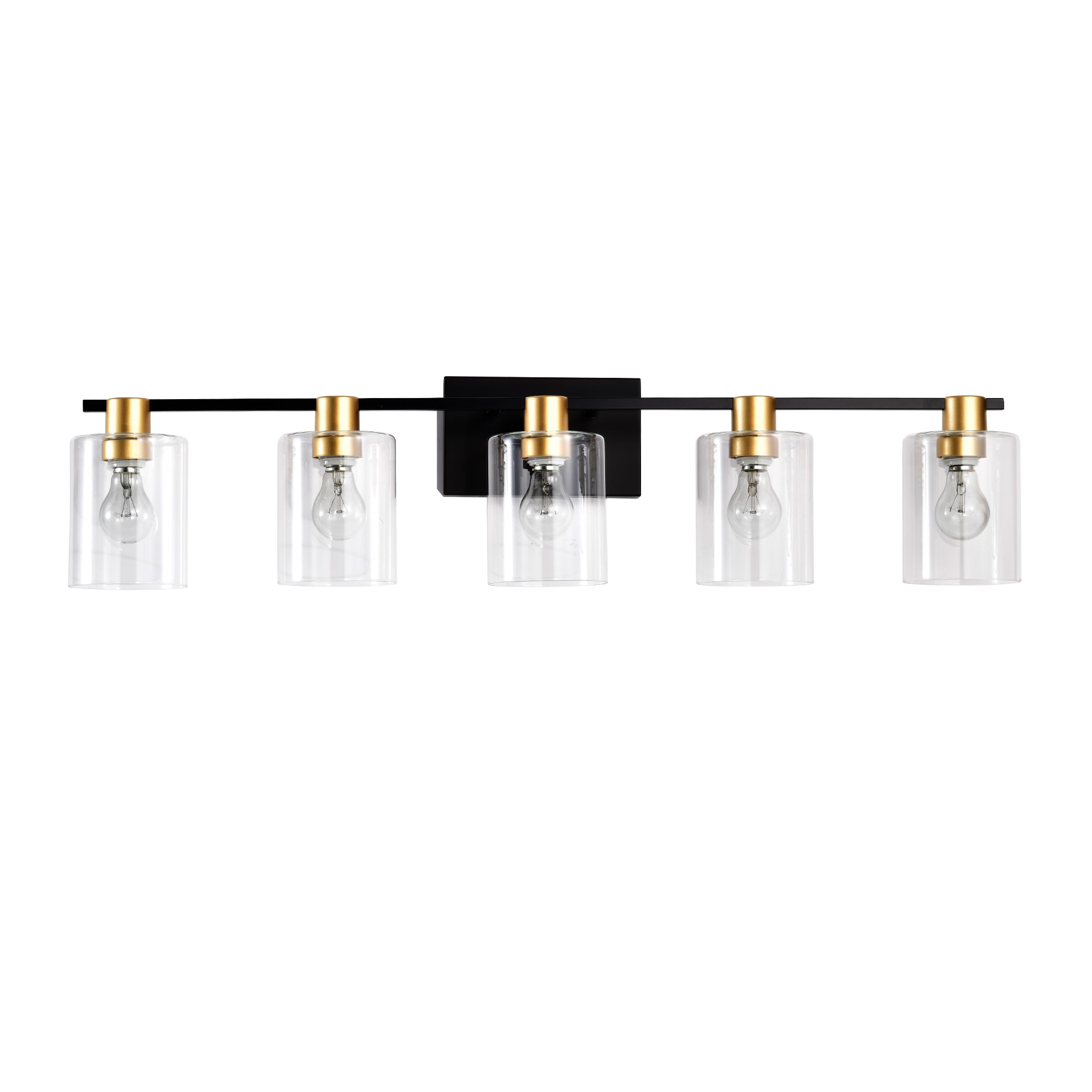 Black Vintage Glass Light