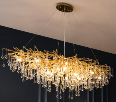 Crystal Water Drop Chandelier