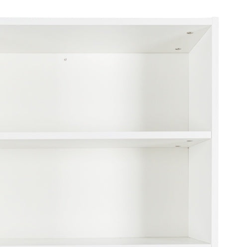 White Kitchen Hutch Cabinet Spacious Storage Kitchen