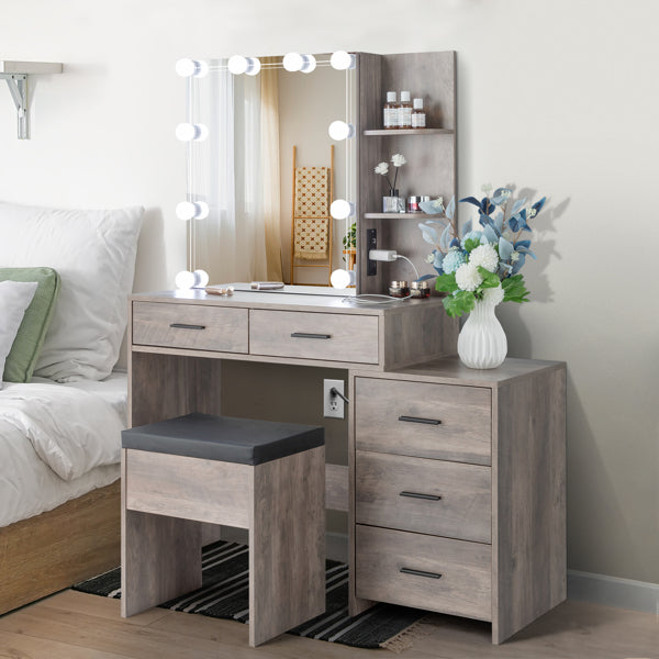 White Modern Vanity Table