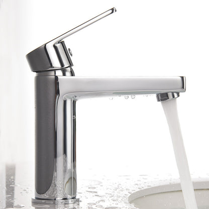 Square Wash Basin Faucet Bathroom Faucet Copper Hot And Cold Household Faucet