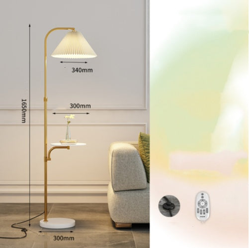 Wood Floor Sofa Lamp