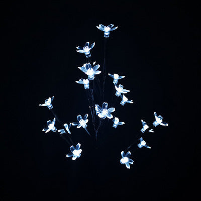 Solar Floor Outlet Cherry Blossom Street Lamp