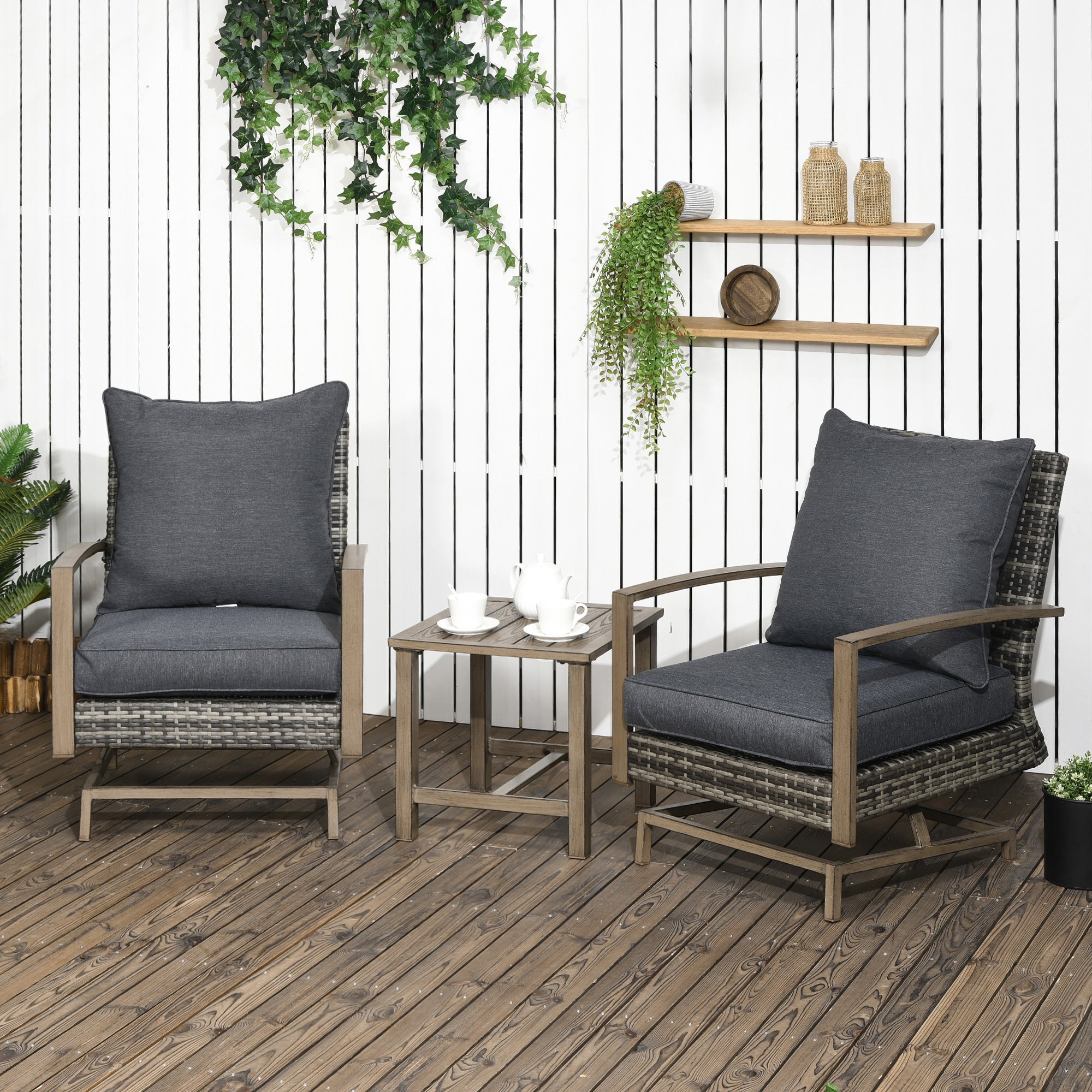 Rattan Bistro Set
