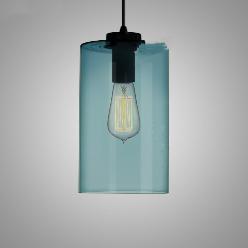 Glass Minimalist Bar Chandelier