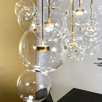 Acrylic Apple Chandelier