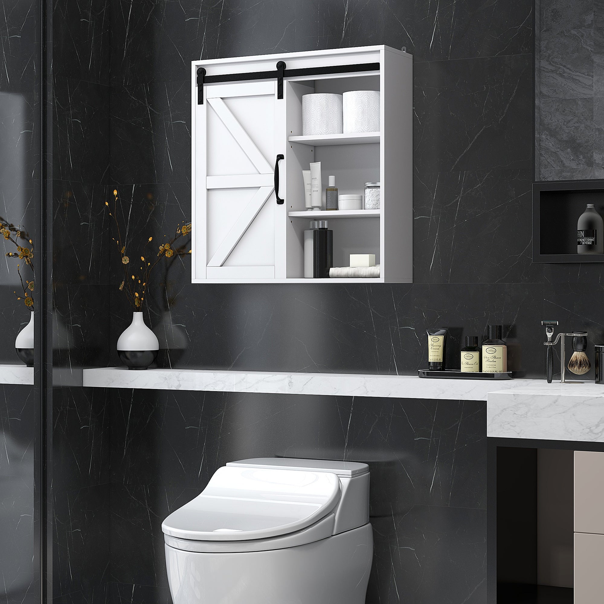 White Modern Medicine Cabinet