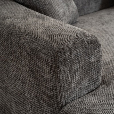 Corduroy Curved Sofa