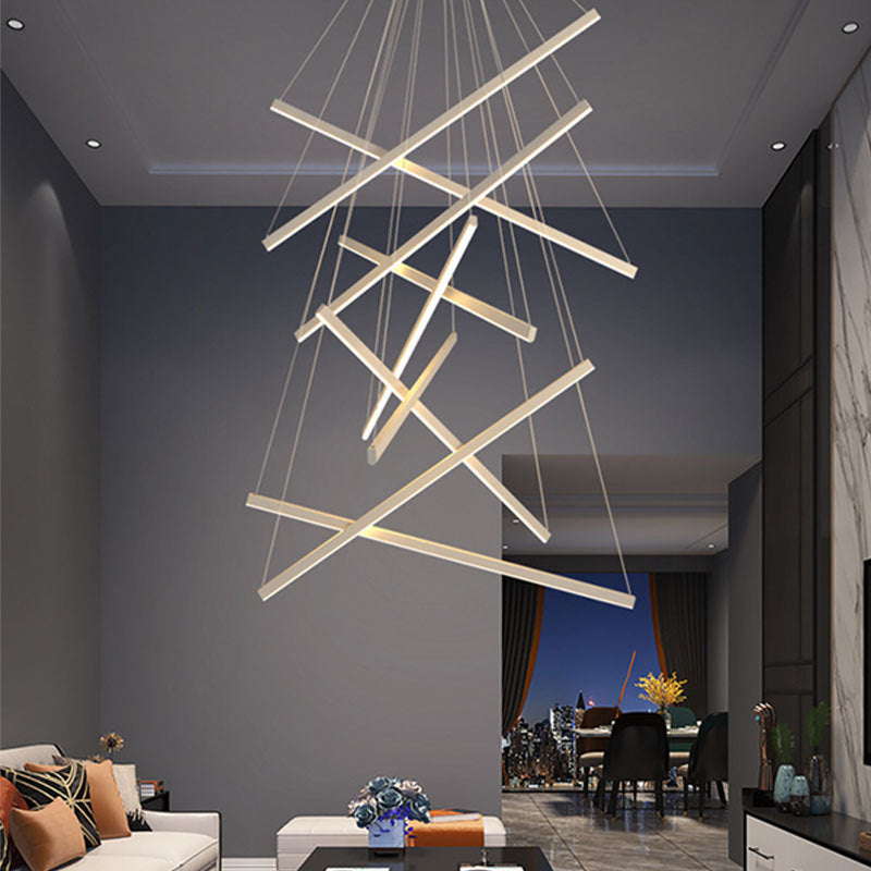 Glass Luxury Apartment Chandelier
