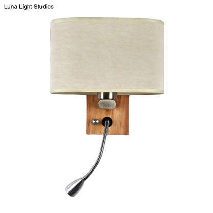 DecorBites™ Fabric Adjustable Bedside Reading Lamp