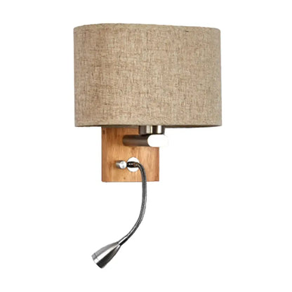 DecorBites™ Fabric Adjustable Bedside Reading Lamp