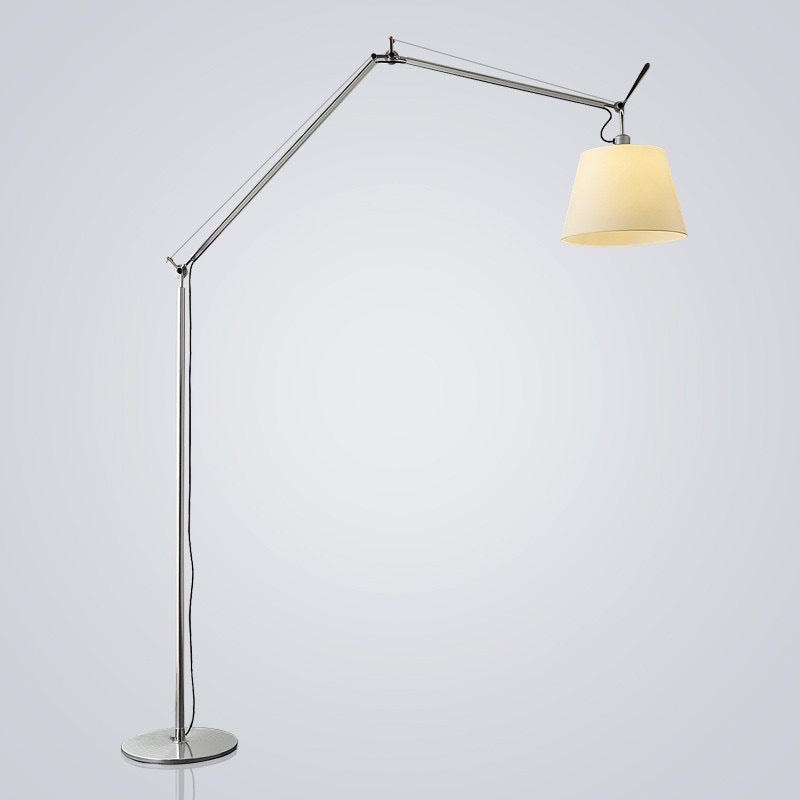Lámpara de Suelo LED Creativa para Sala de Estar y Dormitorio Lámpara de Mesa de Aluminio