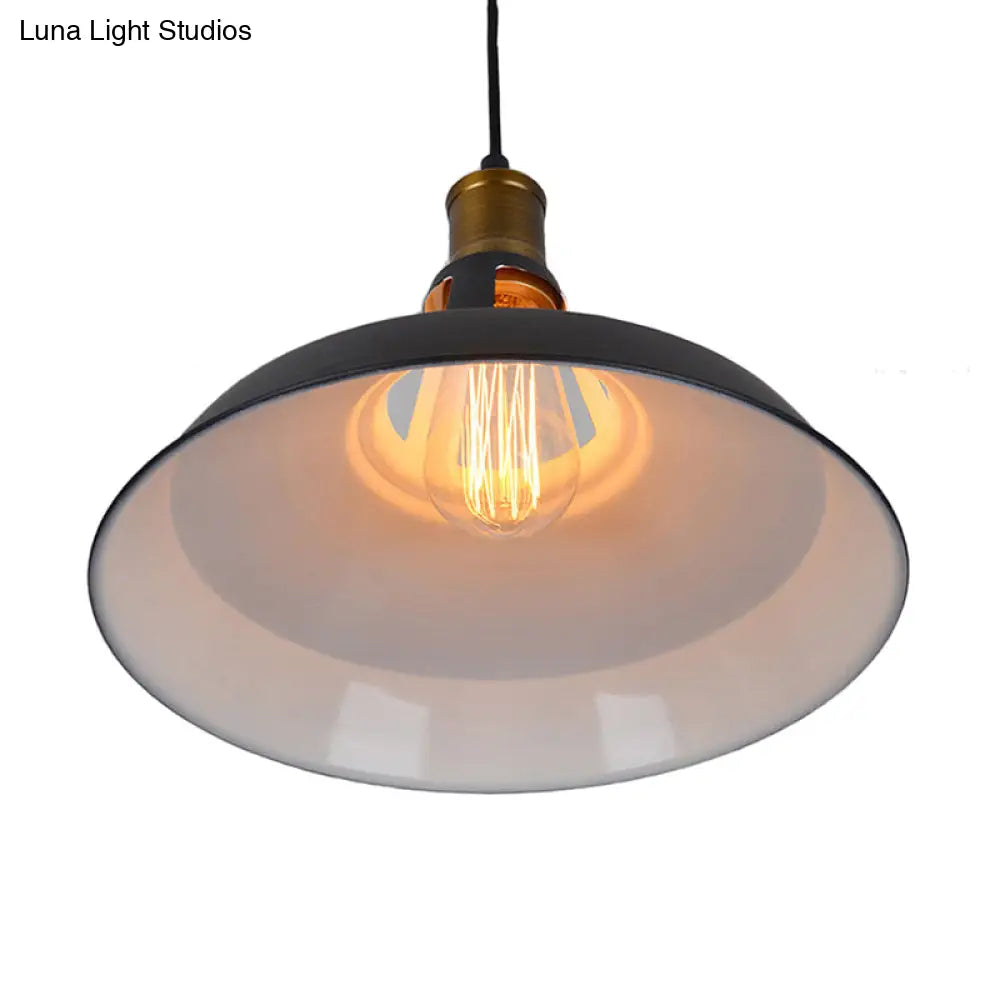 DecorBites™ Farmhouse Style Dining Room Ceiling Light Fixture in Black/White/White