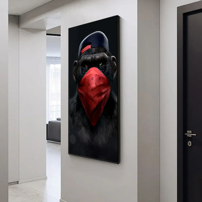 Fashionable Monkey Wall Art - Premium Home Decor - Posters
