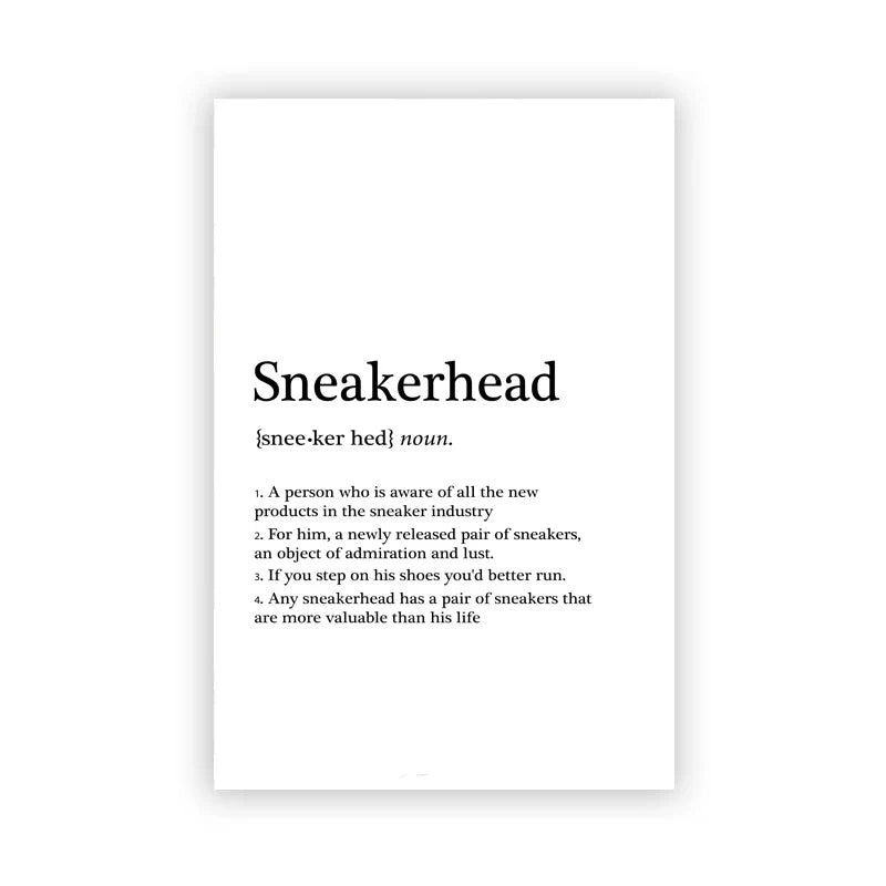 Fashionable Sneaker Box Canvas Wall Art - PC8100 / 60x80 cm No Frame - Posters