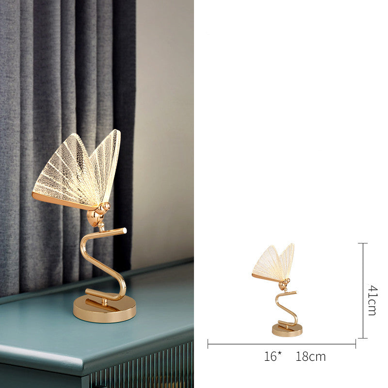 Gold Acrylic Floor Lamp