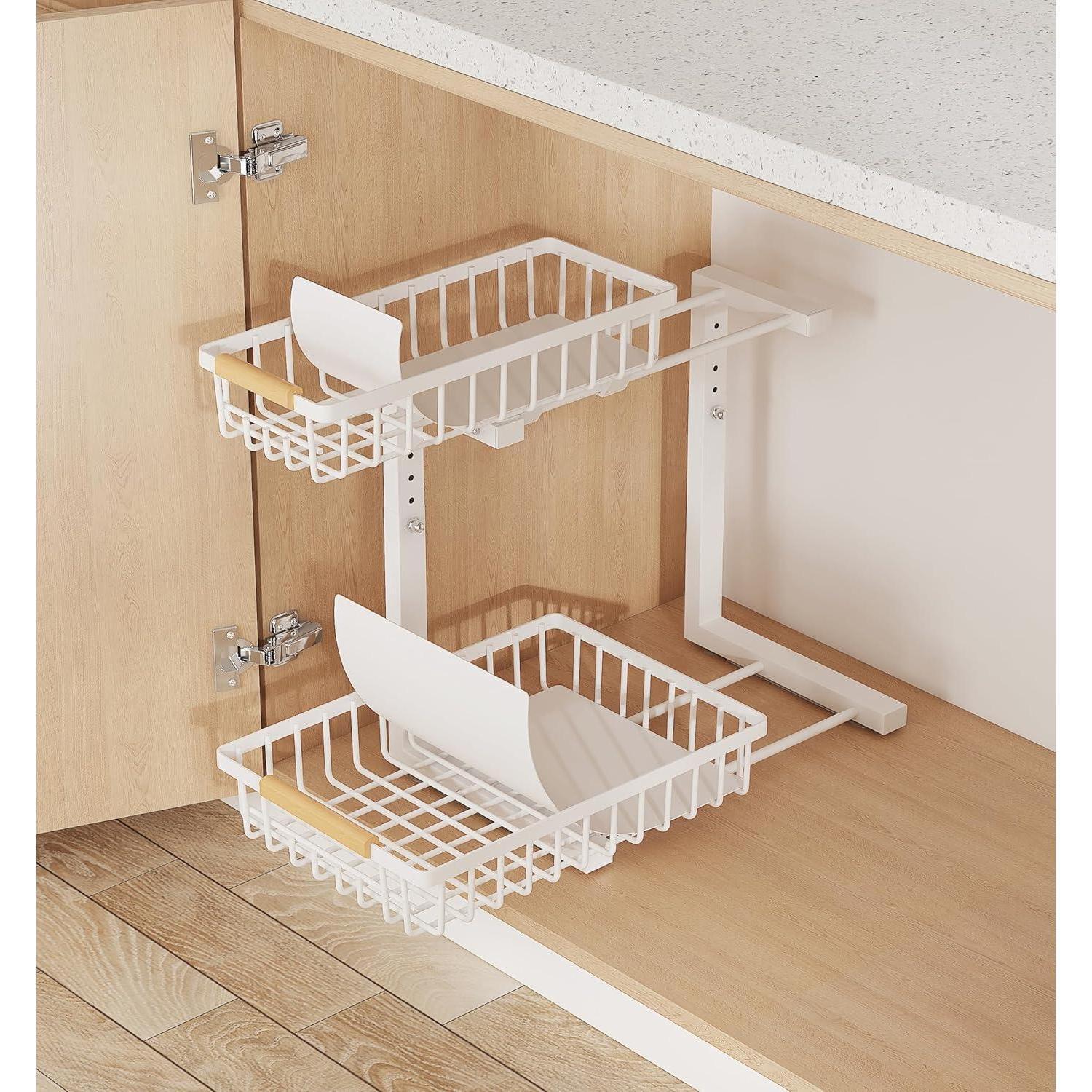 Metal Two-Tier Storage Rack
