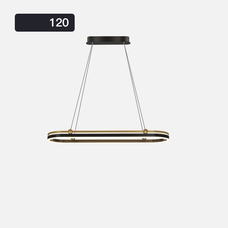 Aluminum Long Chandelier