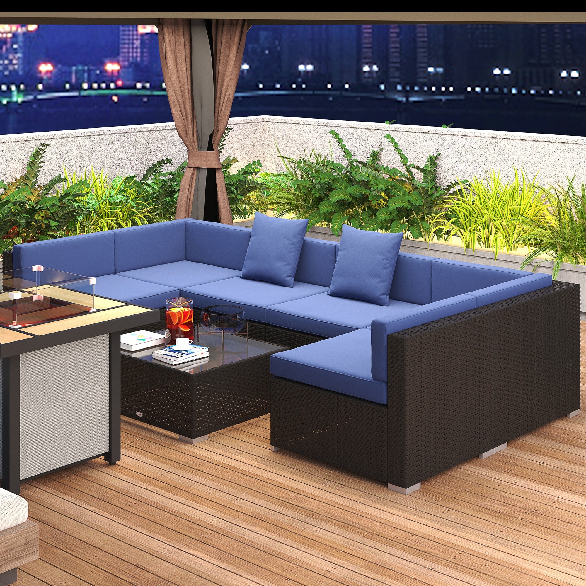 Rattan Patio Furniture Set
