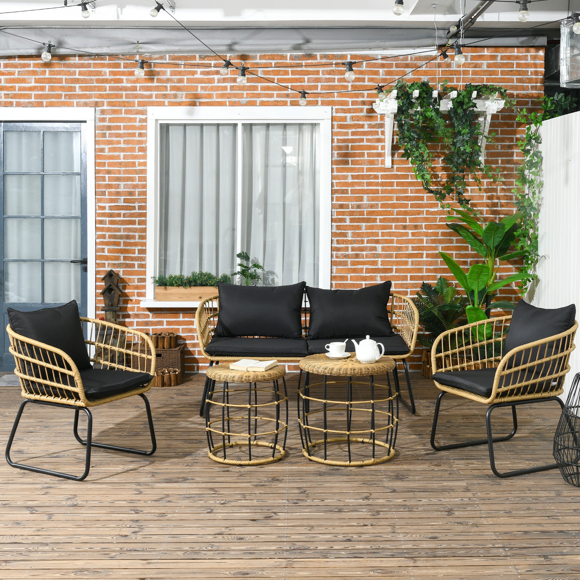 Outdoor Lounge Furniture Set