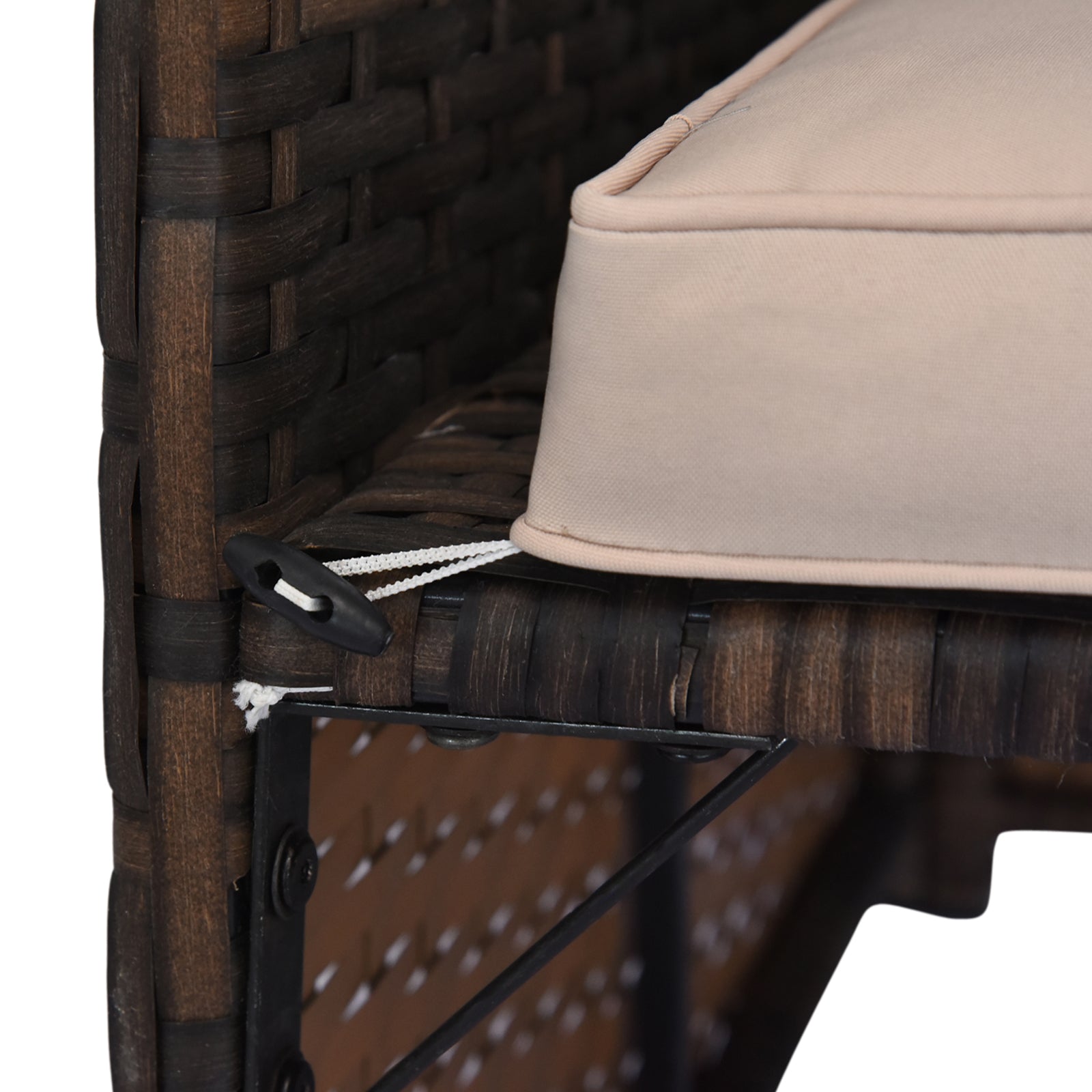 Black Contemporary Patio Set