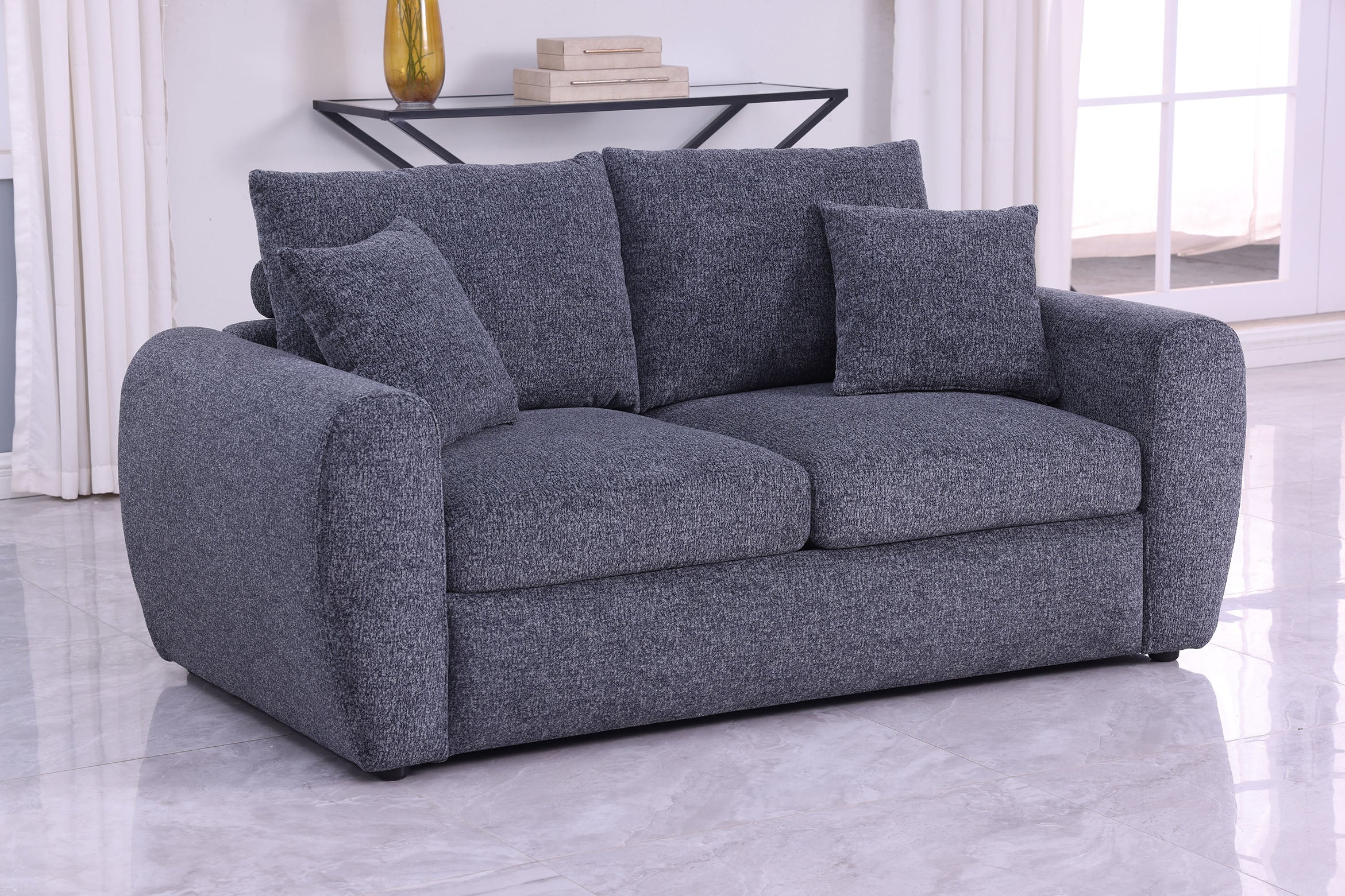Grey Compressed Sofa