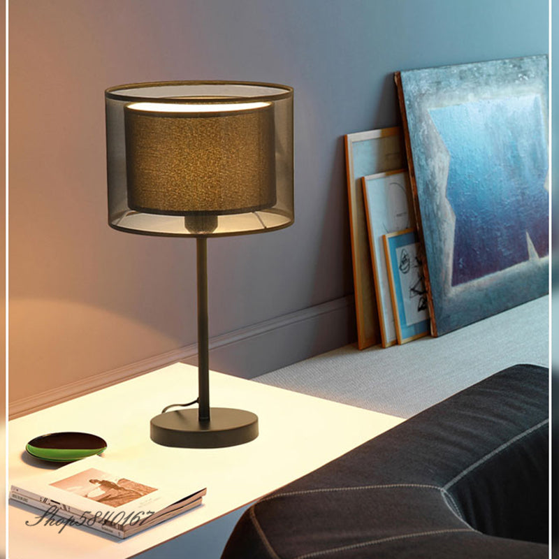Iron Bedside Floor Lamp