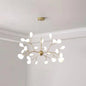 Firefly-inspired Chandelier with Frosted Acrylic Shade - Perfect for Modern Living Rooms