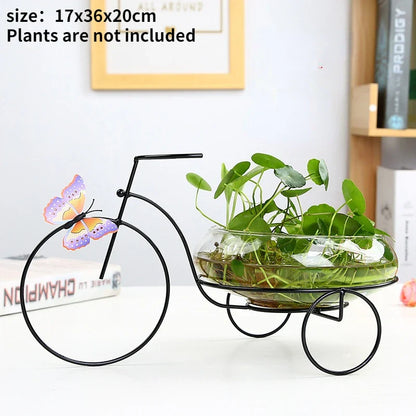 Flamingo Metal Vase for Home Decor - Vase