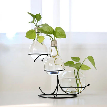 Flamingo Metal Vase for Home Decor - Vase