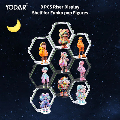 Floating Display Shelf for Collectible Toys