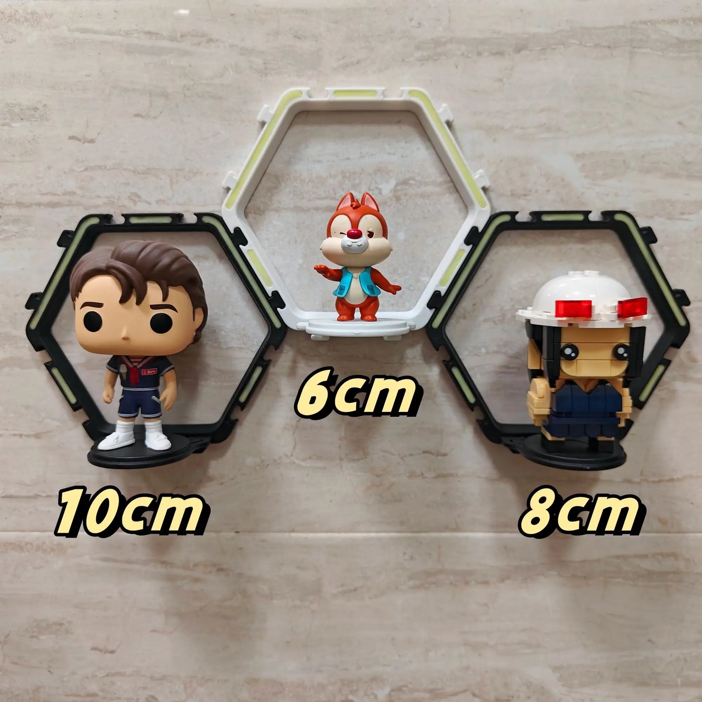 Floating Display Shelf for Collectible Toys