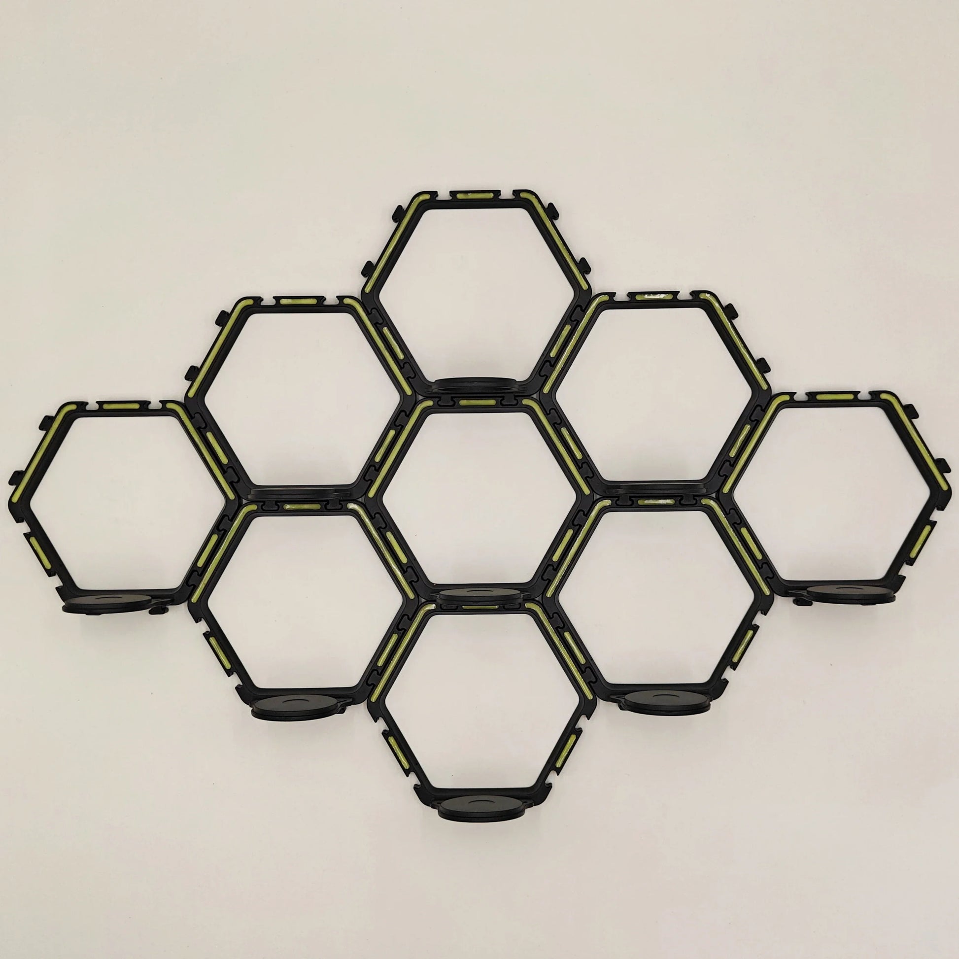 Floating Display Shelf for Collectible Toys - 9Black / CHINA