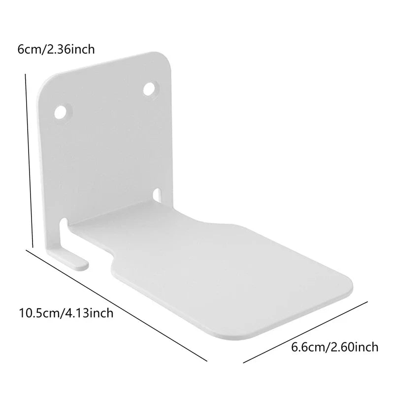 Floating Metal Bookshelves - Set of 2