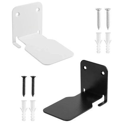 Floating Metal Bookshelves - Set of 2