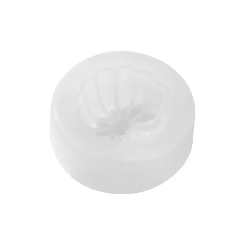 White silicone shell-shaped diy dumpling maker baozi mold for easy floral and shell shaped dumplings