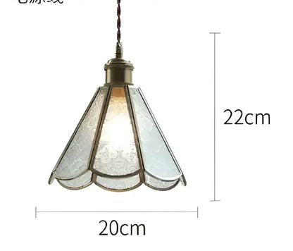 Delicate floral green glass pendant light with frosted shade and golden brass finish ideal for dining room pendant lights