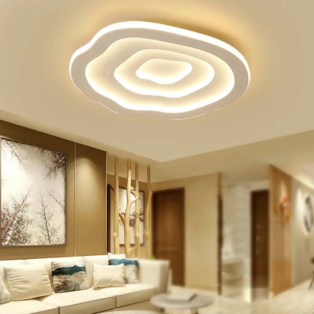 DecorBites™ Flower LED Flushmount Ceiling Light - Eye-Caring Acrylic - for Living Room
