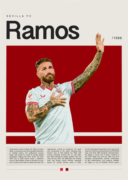 Football Star Champion Poster Canvas Wall Art - 10 / 50x70cm Unframed - Posters