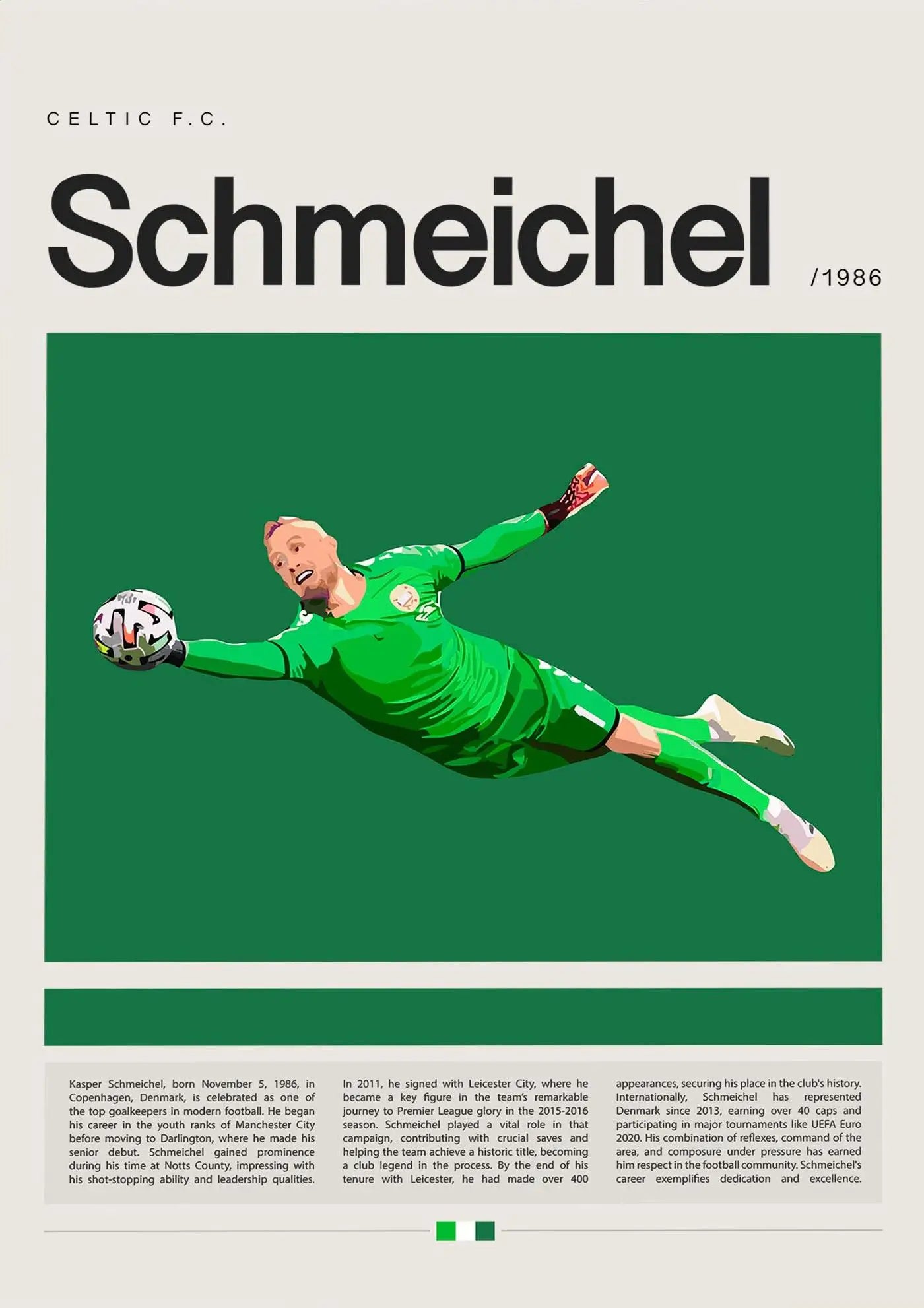 Football Star Champion Poster Canvas Wall Art - 14 / 50x70cm Unframed - Posters