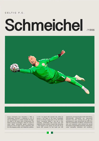 Football Star Champion Poster Canvas Wall Art - 14 / 50x70cm Unframed - Posters