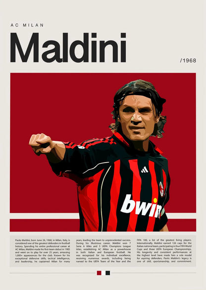 Football Star Champion Poster Canvas Wall Art - 23 / 50x70cm Unframed - Posters