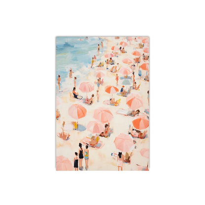Frameless Summer People Swimming Canvas Wall Art - MD05438 / 50x70cm