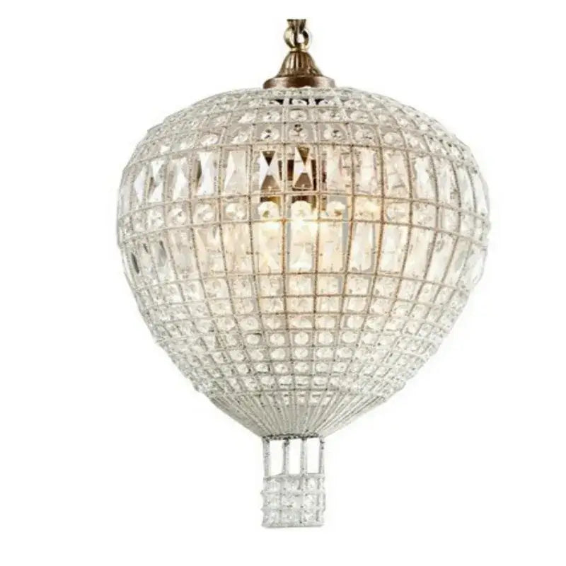 Clear crystal french balloon pendant light with brass finish for luxury living room decorbites french balloon pendant lights