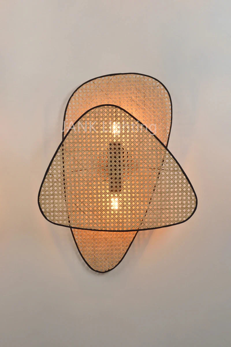 French Design Rattan Chandelier for Home Lighting - Chandelier